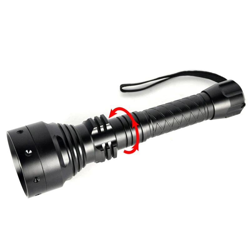 Инфракрасный фонарик BORUiT T67 850nm портативный тактический ИК с функцией ночного
