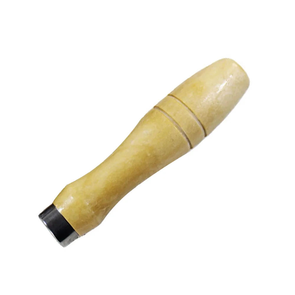 

5Pcs Smooth Wood Replacement Woodworking Parts Rust Proof Jewellery Durable Ergonomic Tool File Handle Polishing Accessories