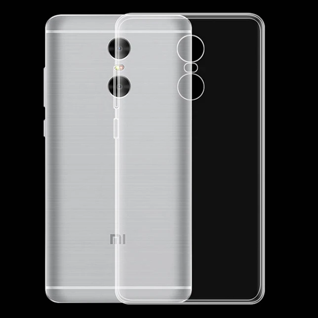 

Transparent Soft Ultra-thin case For Xiaomi Redmi Note 4X silicone Protective back cover for xiaomi redmi note4x Global Version