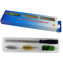 Универсальный Набор для чистки ружья, 12 калибров, для чистки охотничьего ружья, щетка, инструмент для обслуживания, аксессуары для ружья, набор для чистки