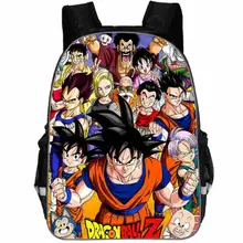 Рюкзак с драконом и шариком, ультра-Instinct Goku Z Vegeta, супер Saiyain, повседневные школьные сумки для маленьких мальчиков и девочек, подростков, Mochila Bolsa