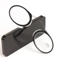 SALUTTO нос отдыха очки для чтения 2 пар+ 1,0 до+ 3,5, Портативный аварийного кошелек чтения с Чехол