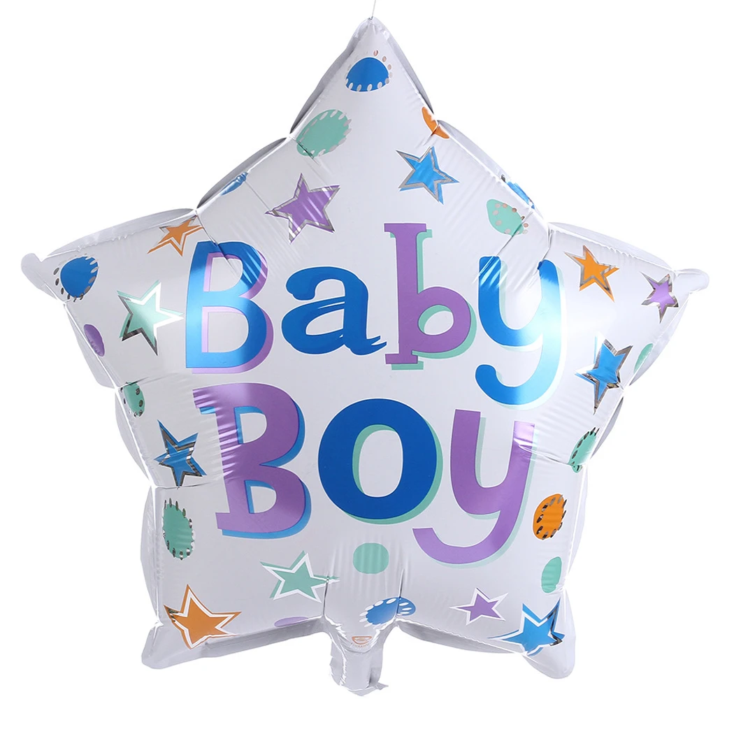 

Hot Foil Balloon Baby Girl Baby Boy Sign Party Decor Balloon Aluminum Balloon For Baby Shower Party
