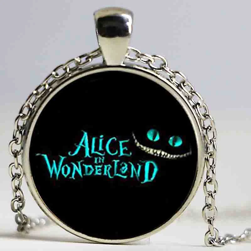 Новинка,, винтажное ожерелье с кулоном Алиса в стране чудес, модные украшения для друзей DY4