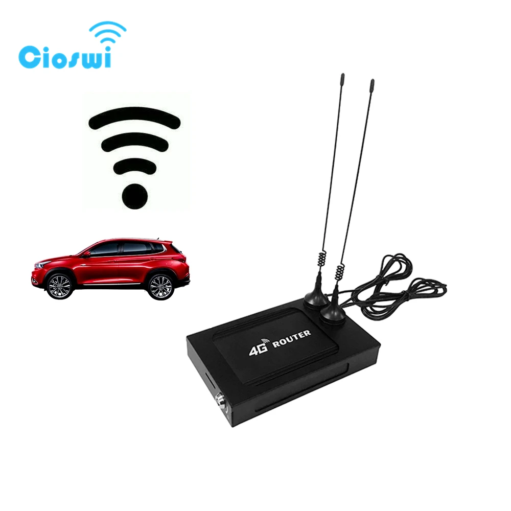 Cioswi Car Router 802.11AC Modem 4G Wifi Sim Card Vehicle Router