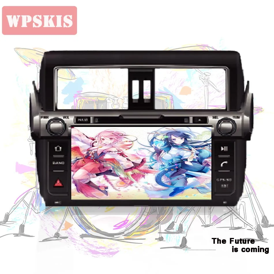 

1024*600 Octa Core Android 9.0 Car DVD Player for Toyota Prado 150 Land Cruiser 2014-2017 Car Radio Stereo BT RAM 4GB Head unit