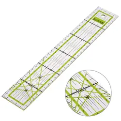 VODOOL 5x30 см Прозрачный Акриловые Швейные разноцветная линейка ШВЕЙНАЯ Лапка линейка портного инструмент школьные канцелярские