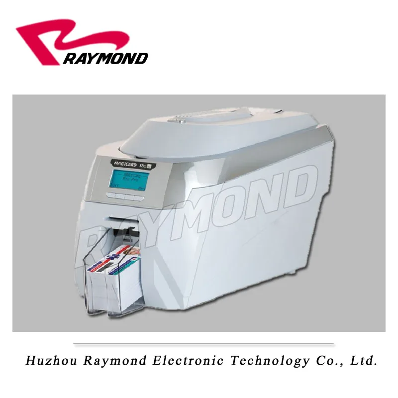 Magicard Рио Pro Dual Side id card printer высокого качества с двумя MA300 YMCKO ленты | Компьютеры и
