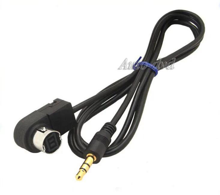 AI NET Plug Car Stereo AUDIO CABLE FOR JVC dvd KS U58 3.5MM AUDIO AUX