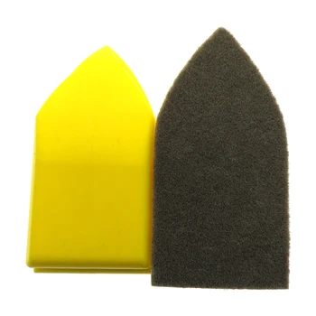 

100x50MM PU Foam Hand Pad Stains Removing Car Nano Cleaning Brush (Pack of 1)