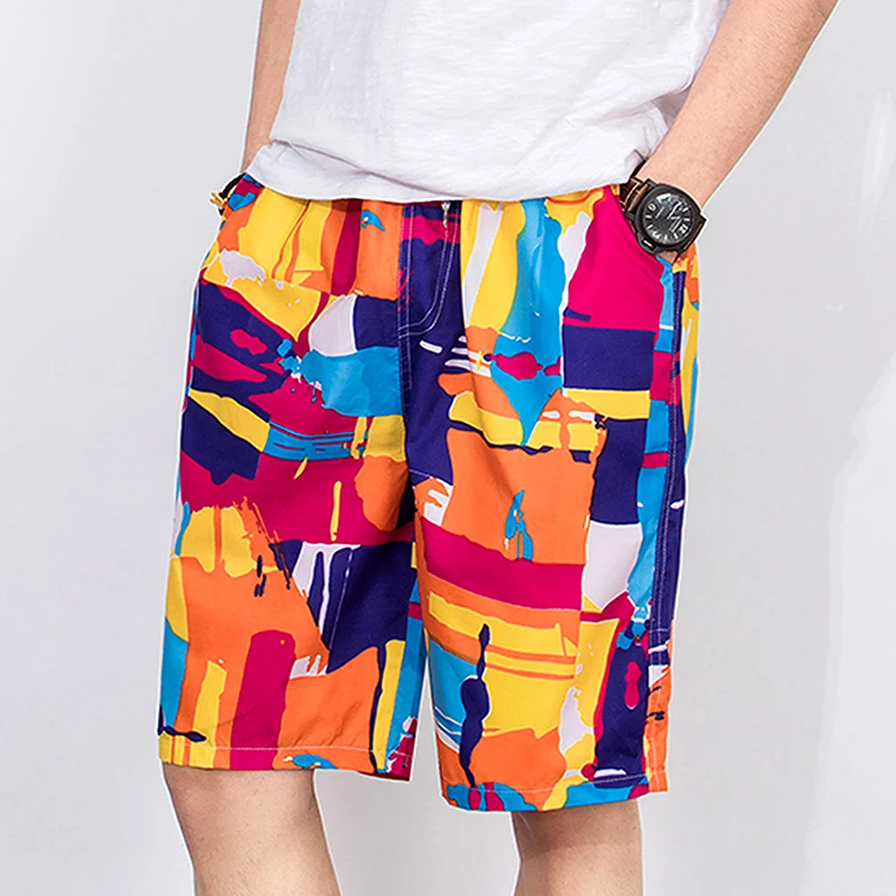Fashion Swim Trunks for Men Summer Quick Dry Surf Beach Swimming Shorts (6)