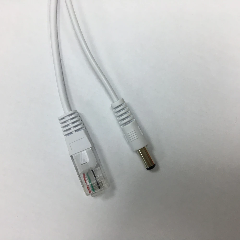 Кабель POE для IP камеры Пассивный адаптер Power Over Ethernet разветвитель инжектор RJ45