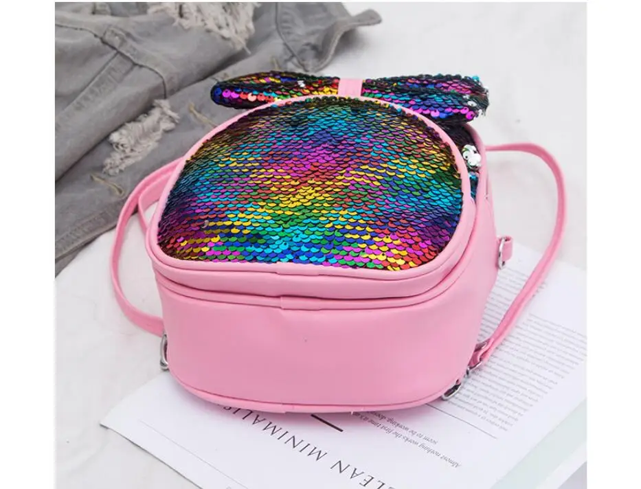 Mochila Feminina модные родитель-ребенок блесток лук рюкзак для путешествий молодежный рюкзак школьный ранец сумки для девочек-подростков