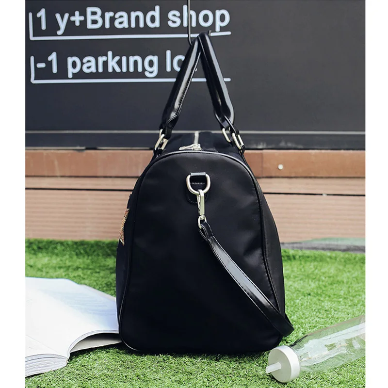 Женская спортивная сумка из ткани Оксфорд с рисунком звезды, светильник для тренажерного зала, сумка для занятий фитнесом, йогой, тренировочная сумка, стильная женская сумка для путешествий, сумка на плечо, спортивная сумка