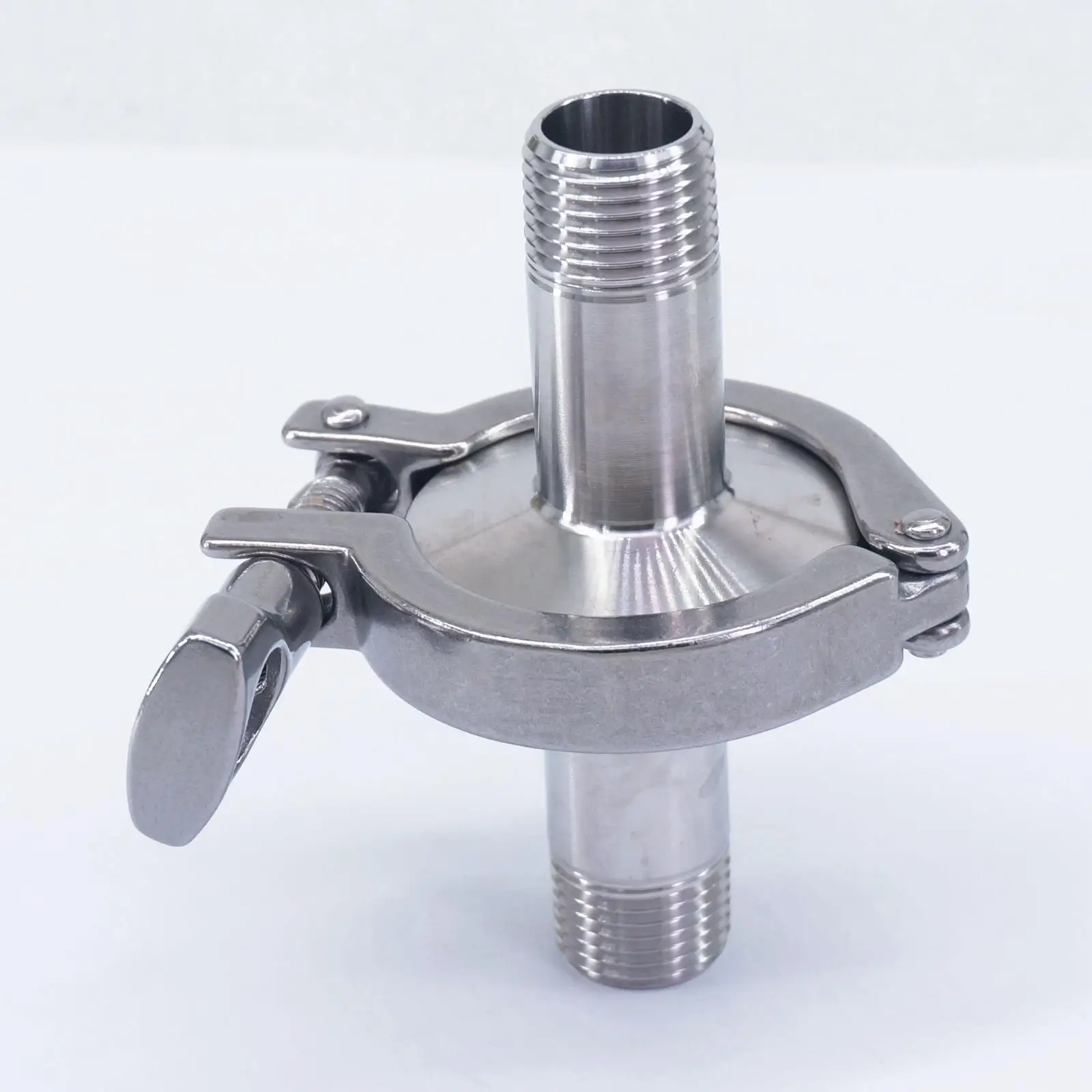 Набор 1/" NPT Male x 1,5" Tri Clamp SUS 304 из нержавеющей стали санитарный фитинг Union набор для домашнего пивоварения