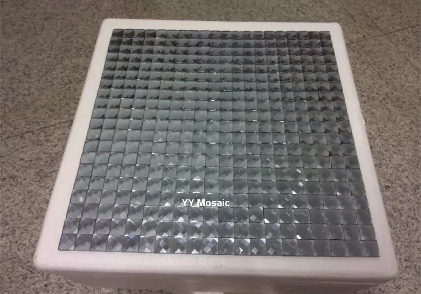 Блестящая серая Алмазная мозаичная плитка 15 мм 13 дюймов|diy tile|diamond wallshiny room |