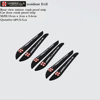 

Car accessories rearview mirror anti-collision rubber sticker door protection anti-collision glue for mazda 3 6 CX5 Axela ATENZA