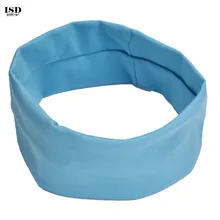 KLV хлопковая повязка головная для йоги Йога Эластичный Тюрбан повязка на голову 1 шт. лента для волос# A30