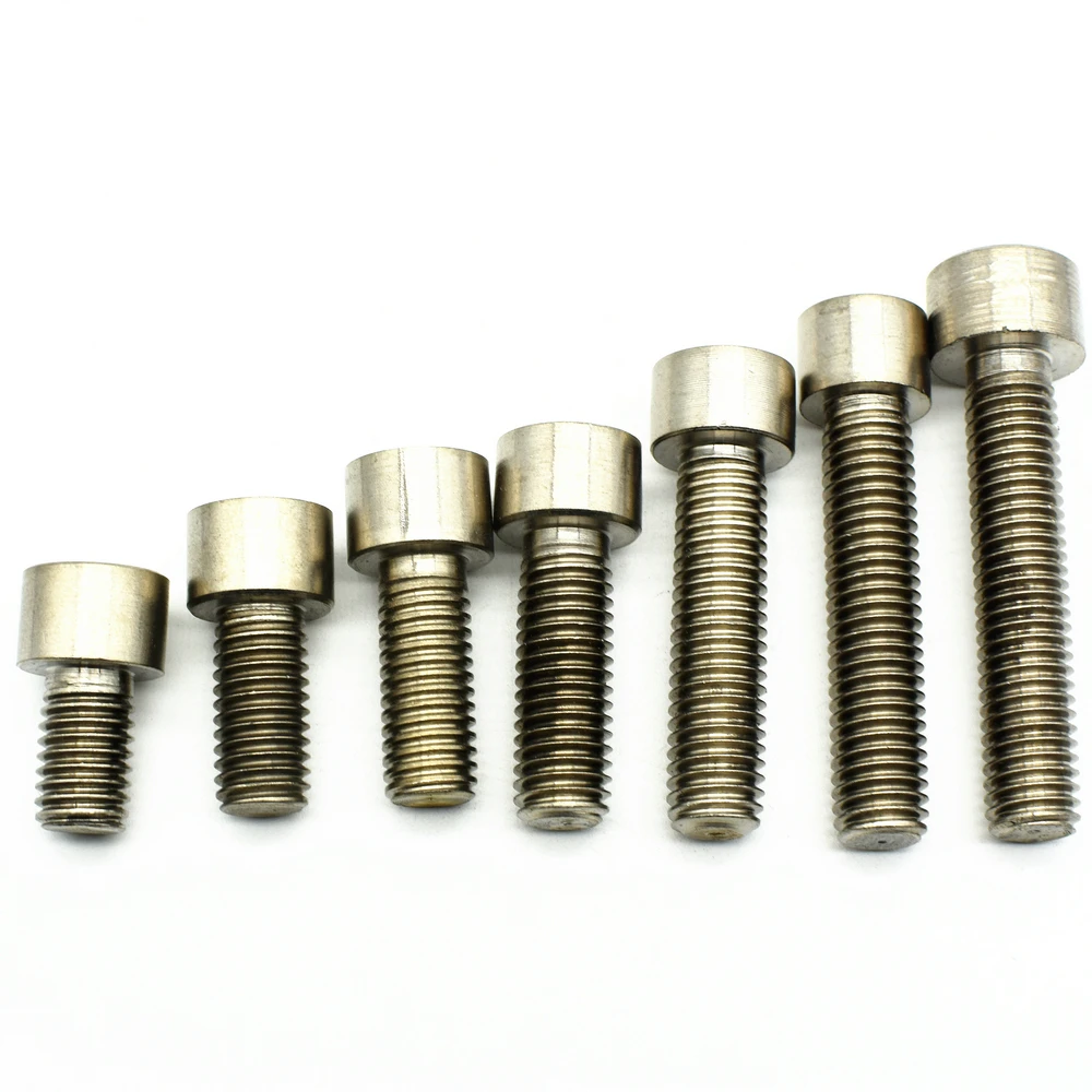 Titanium Bolt M10 x15 100mm Ti Bolt Column Head Hexagonal Socket Drive