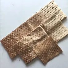 Champagne Gold Цвет популярные африканские Для женщин Асо Оке и Нигерии Опа Oke Headtie для леди вечерние свадебные 3 шт. в пакет 40