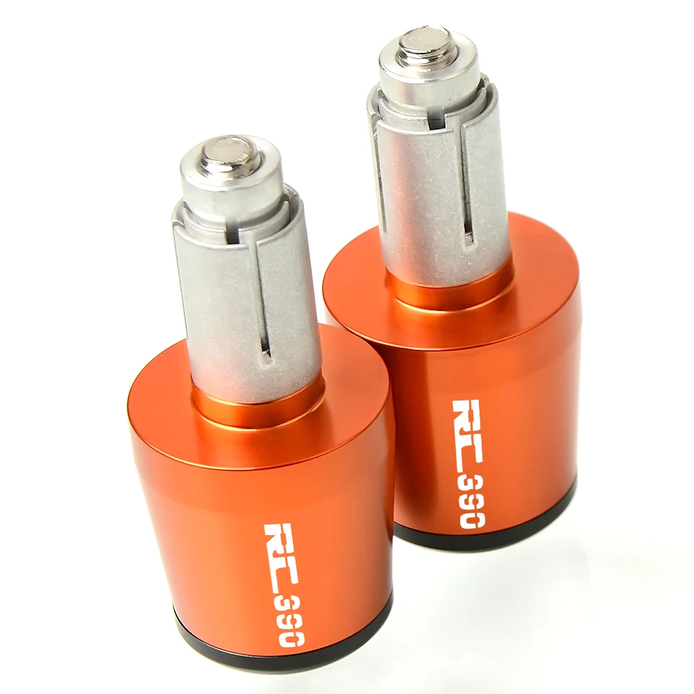 

CNC 22MM Handlebar Grips Handle Bar Cap End Plugs For KTM RC 390 RC390 2014 2015 2016 2017 2018