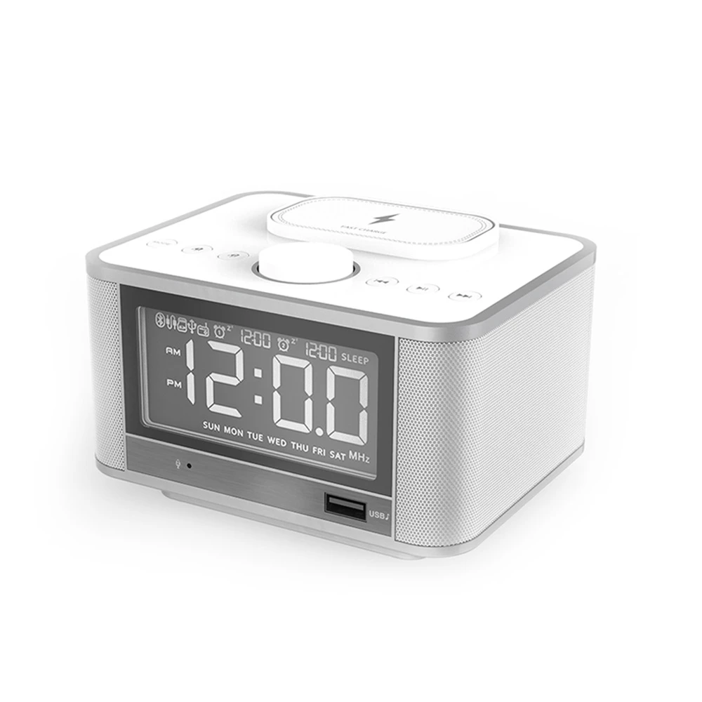 wireless speaker alarm clock