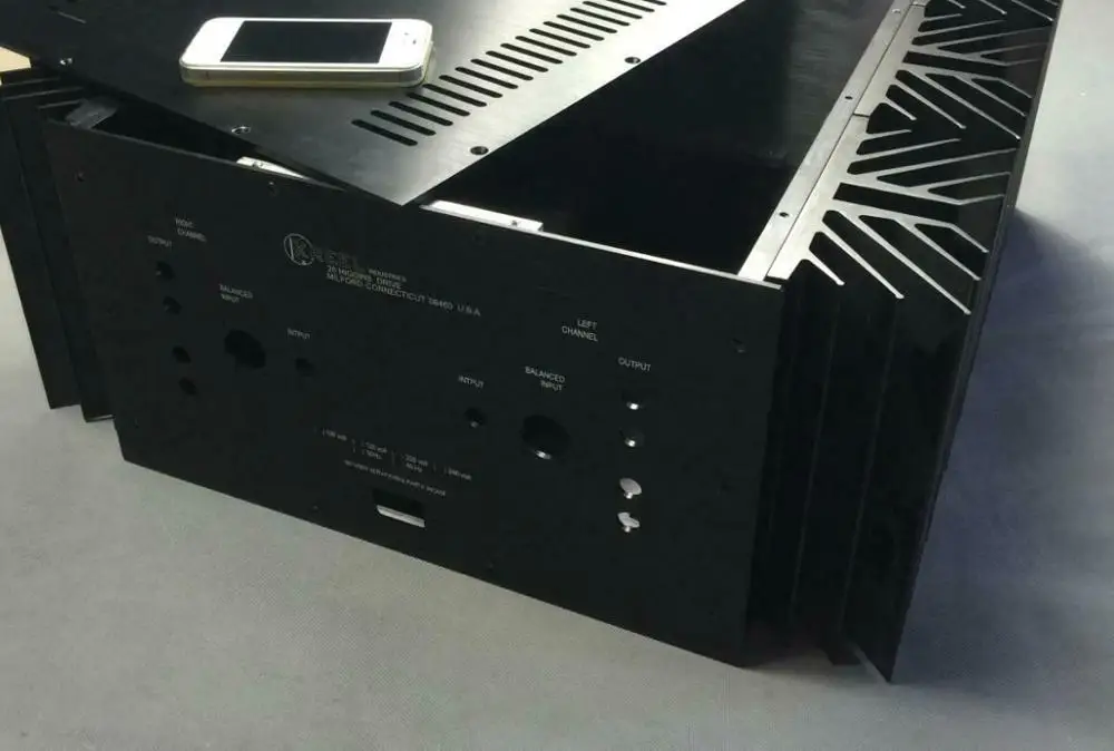 KSA-250 KRELL внешний вид CNC полный алюминиевый усилитель шасси/класс А DIY Чехол