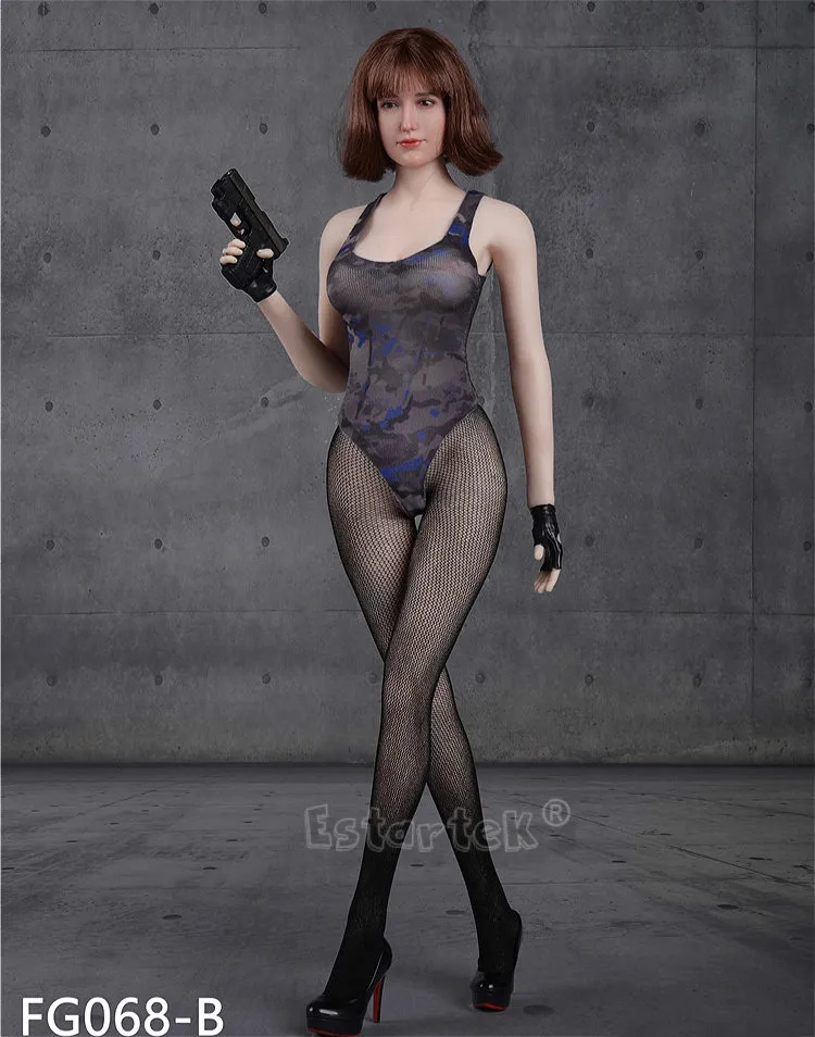 Fire Girl Toys FG068 A/B/C 1/6 Камуфляжный купальник бесшовные чулки Набор для 12 дюймов Phicen