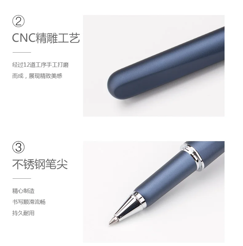 N9 TAI CHI китайская стильная гелевая ручка, металлическая ручка, роскошная гелевая ручка, подарок на день рождения