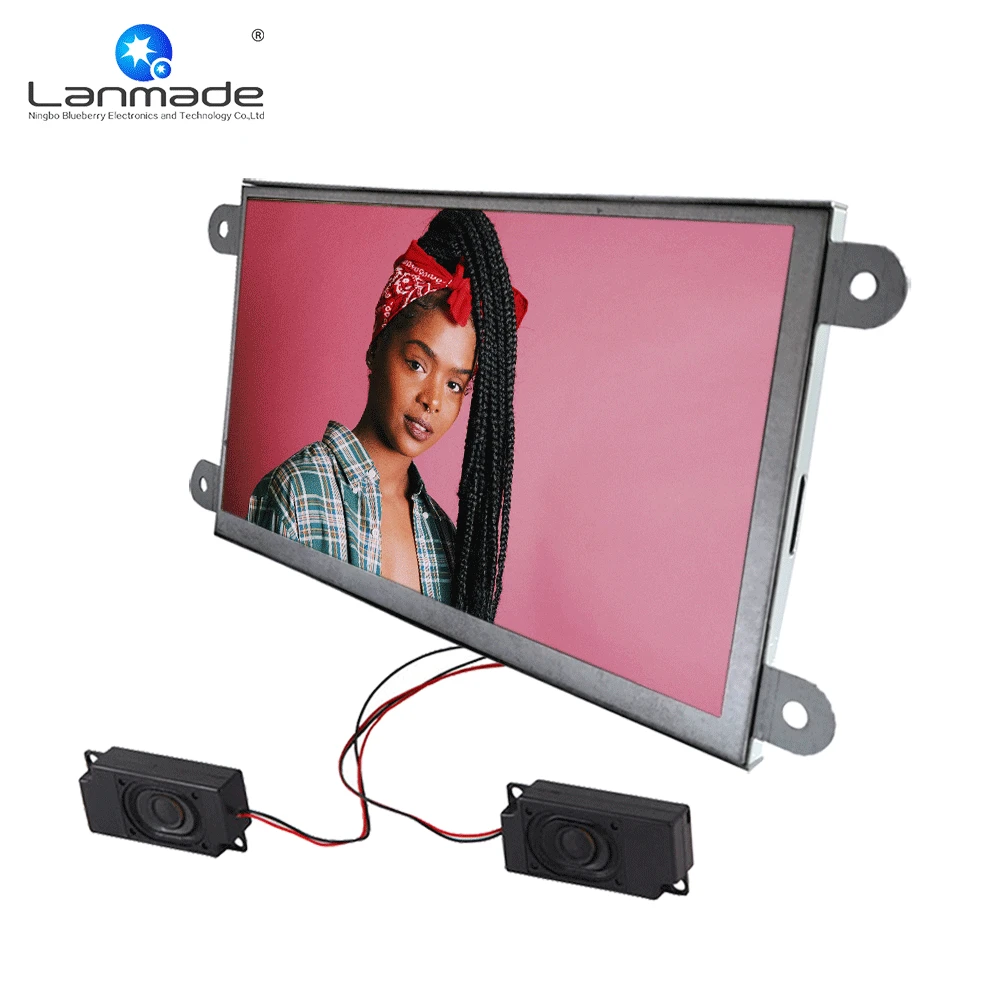 

7inch USB SD card open frame CE FCC RoHS LCD display digital signage player advertising display boards for all kinds
