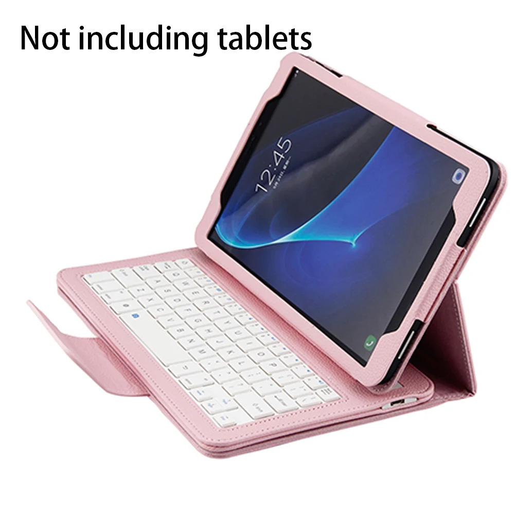 

Portable With Protective Case Cover Keyboard Wireless Universal Durable 2 In 1 Untra Thin Convenient For Galaxy 10.1 T580 Tablet