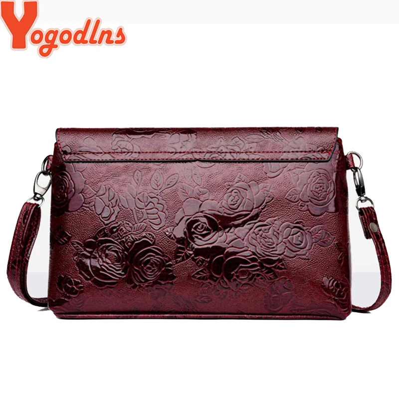 Luxury Handbags Women Bag Designer Flower Embossed Shoulder Bag Envelope Bag Ladies Flap Crossbody Bag Lady Purse bolso