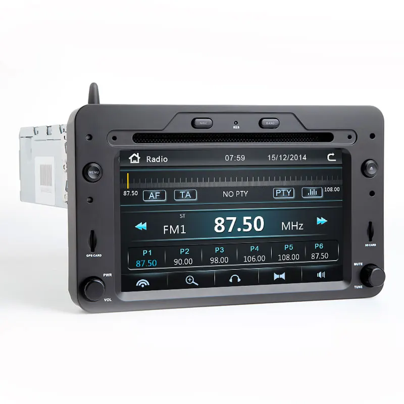 2 din Car DVD Player Autoradio For Alfa Romeo 159 Brera Spider Sportwagon 2006 GPS Navigation Multimedia Head Unit Audio 3G DAB+