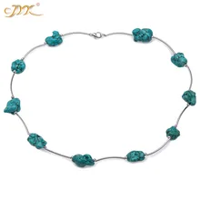 JYX 2019 Elegant Green Turquoise Necklace 13*20mm Oval Shape Turquoise Necklace for Women Gemstone 19 JYX 2019 Elegant Green Turquoise Necklace 13*20mm Oval Shape Turquoise Necklace for Women Gemstone 19