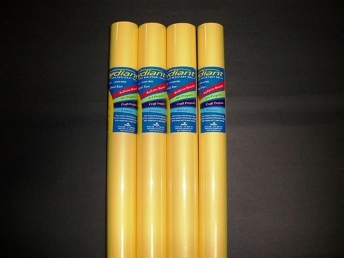 RiteCo Raydiant 80187 Riteco Raydiant Fade Resistant Art Rolls Light Yellow 48 In. X 50 Ft. 4 Pack (1)