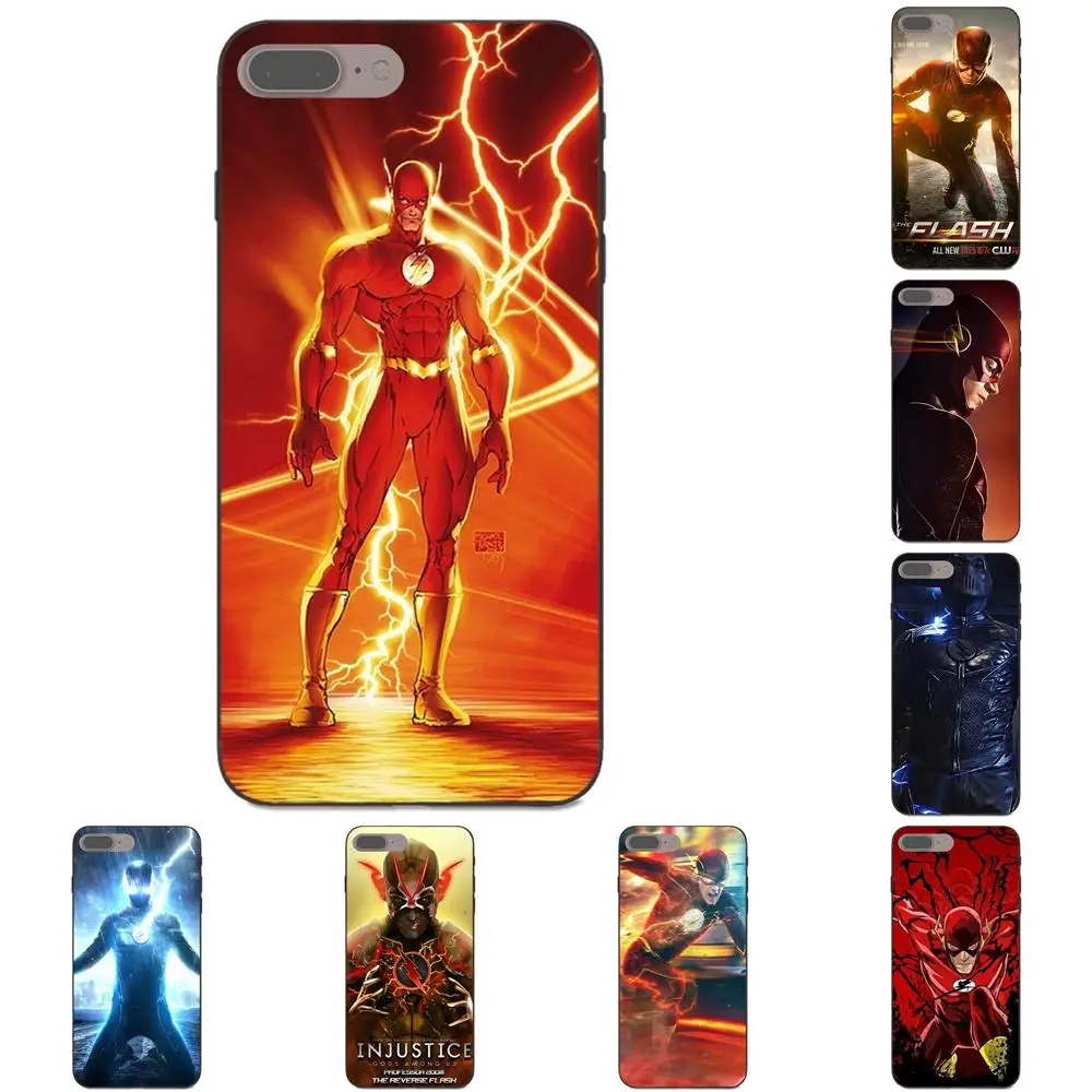 

The Flash Movie Barry Allen Super Heroes For Huawei Y3 Y5 II Y6 Y7 Y9 nova 2 Plus 2S 3i 4 Lite Plus Prime 2017 2018 2019