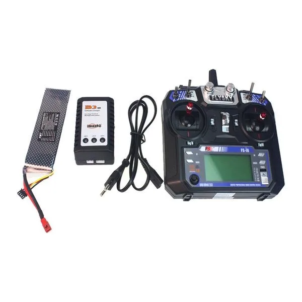  Montiert RC Hubschrauber mit APM2.8 Flight Control + FS-i6 6CH Sender + GPS Folding Antenne Montier