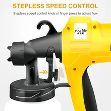 Электрический краскопульт 400 Вт 8000 мл масло высокого давления распылитель краски инструмент Электрический Краскораспылитель домашний электрический Краскораспылитель