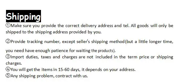 SHIPPING