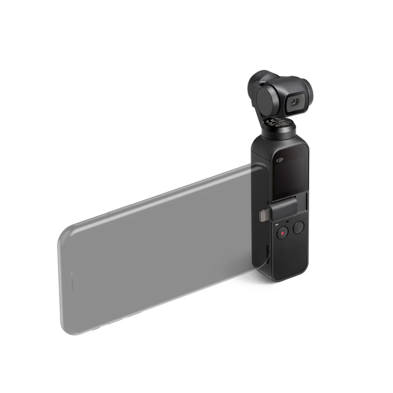 DJI Osmo карман как самый маленький 3 осевая стабилизированная для цифровой
