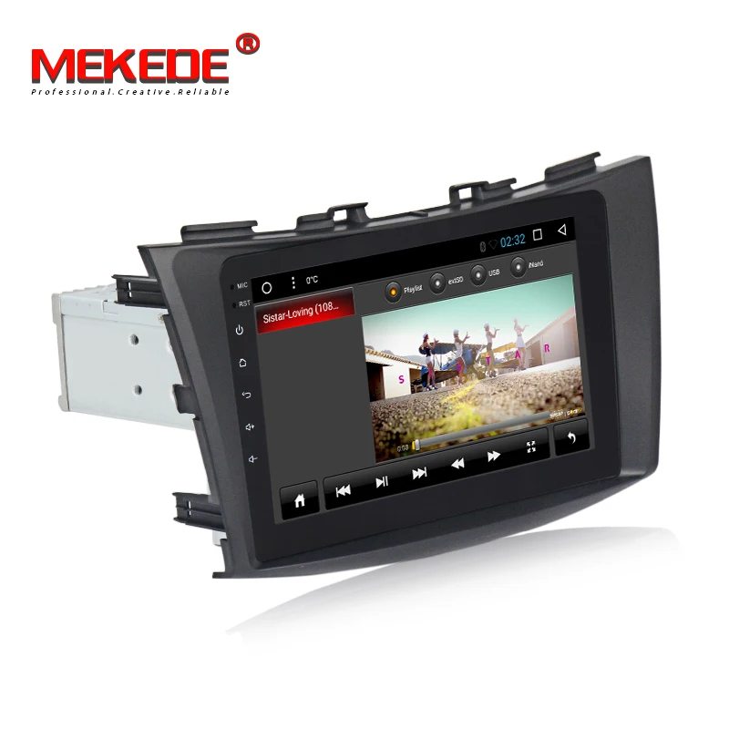 Cheap Allwinner T3 T8 Android8.1 32G ROM for Suzuki swift 2011-2015 car gps bluetooth player with radio wifi TDA 7388 MIC GIFT 5