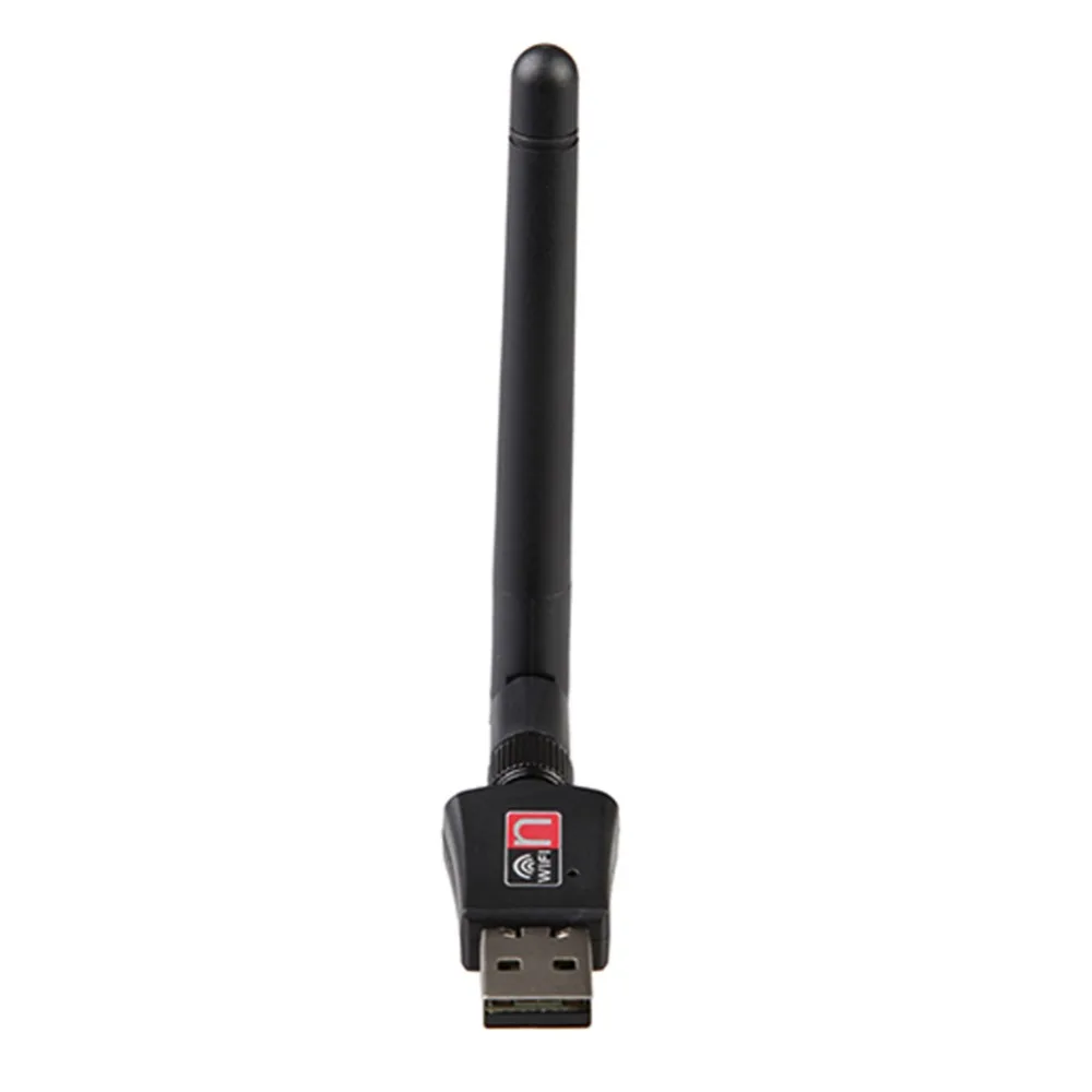 USB мини беспроводной 300 Мбит/с сетевой адаптер LAN Карта WIFI 802.11n/g/b 2dB PCB антенна для