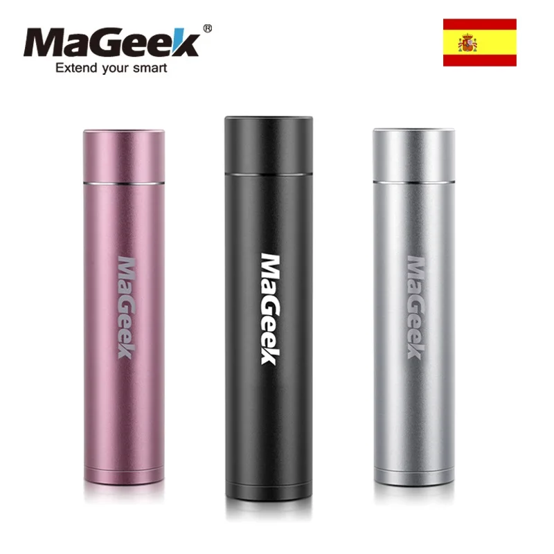 MaGeek 3350mAh Power Bank Portable Charger External Battery for iPhone iPad Samsung LG Android Phones [Exclusively for Spain]
