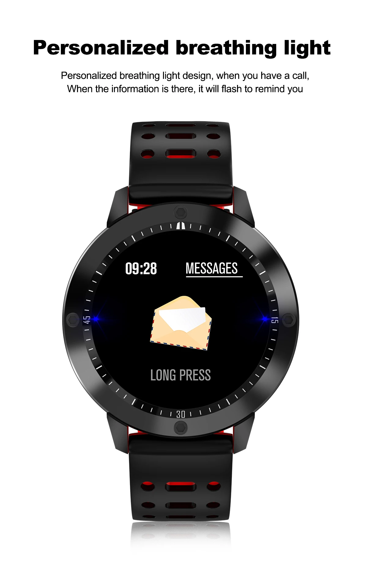 SENBONO CF58 Смарт-часы IP67 Водонепроницаемый фитнес-трекер монитор сердечного ритма спортивные мужские wo мужские Смарт-часы для mi band Android IOS