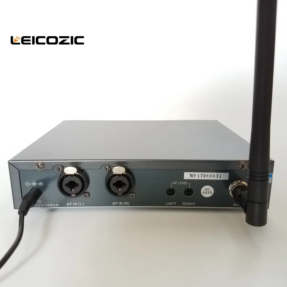 Leicosic Профессиональная беспроводная система монитора IEM 300G3 наблюдения за ушами