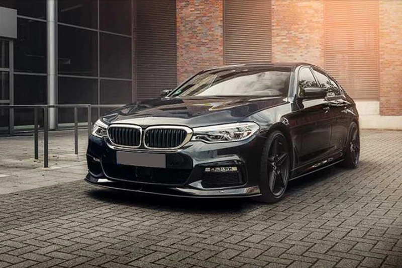 A-C стиль Mtech бампер из углеродного волокна передняя губа подходит для BMW 5 серии G30 G31 G38