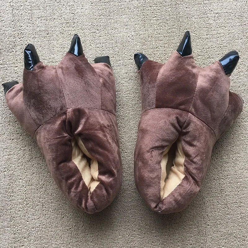animal feet slippers for adults