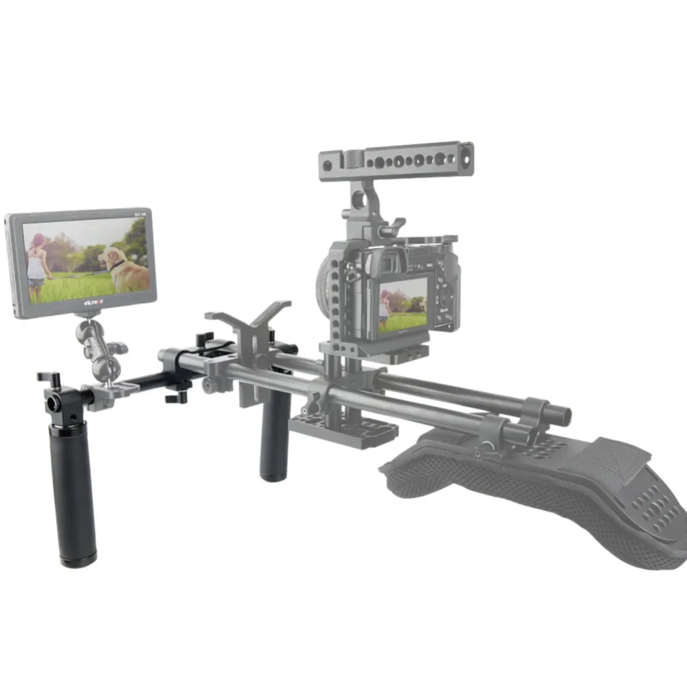 NICEYRIG ��� ���� DSLR ��� �ڵ�, 15mm ���� ���� ��� ���º������� �ڵ� �׸� ī�޶� 15mm ���� ���� ���Ϸε� ����