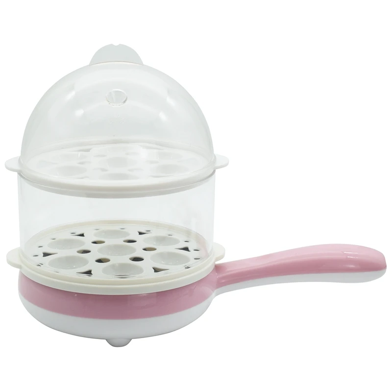 

Double-Layer Egg Cooker Non-Stick Pan Electric Frying Pan Omelette Small Steamed Egg Machine Automatic Power Off Multi-Functio
