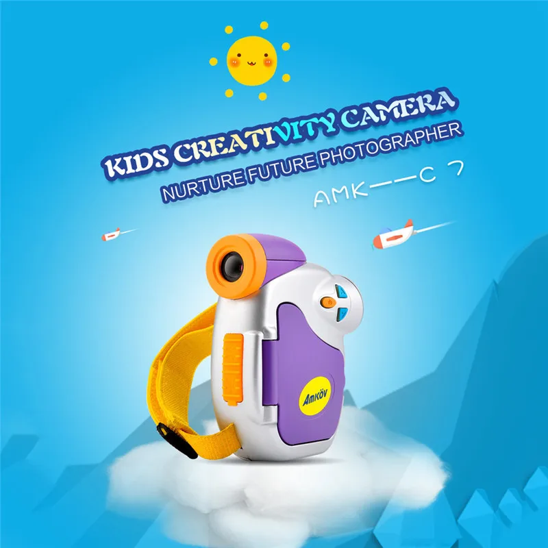 1.5 Inch Color Display Mini Children Kids Camera 5 Megapixel High-definition Network Camera Digital Photo Camcorder